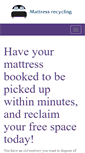Mobile Screenshot of mattress-recycling.com.au